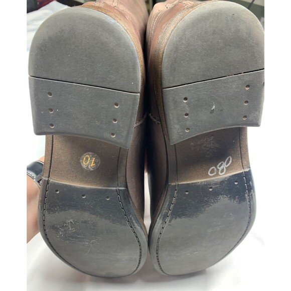 Kenneth Cole Reaction Leather Riding Boots Women Size 10M 'Tried and Tide' Brown - Picture 13 of 15